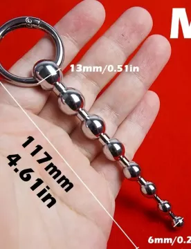 The Medium Ascendant – Graduated Steel Penis Plug